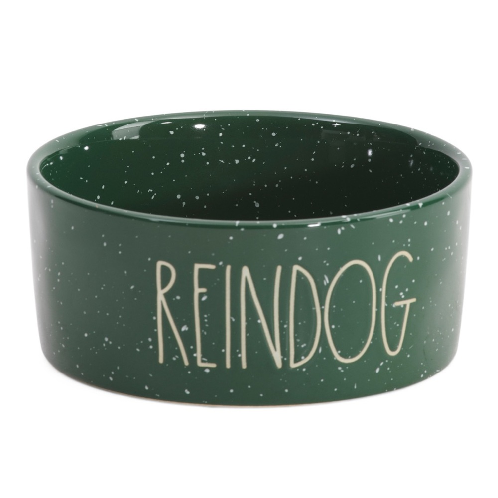 🚨FLASH SALE!🚨 NWT RAE DUNN 🐶 Reindog 🎄 6” Pet Bowl